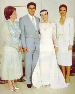 Wedding ceremony of Crown Prince Reza Pahlavi and Princess Yasmin