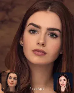 Anne Hathaway + Lily Collins