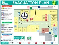 Building evacuation maps