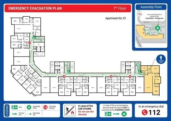 Evacuation plan