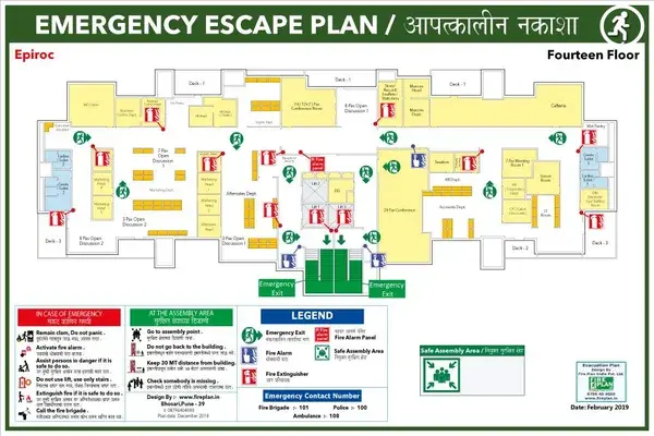 Emergency escape Plan