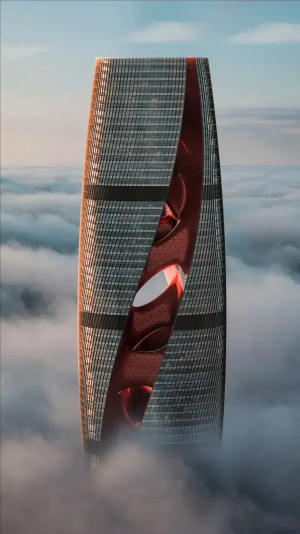 Cytokinesis Tower in Doha, Qatar by Hayri Atak Architectural Design Studio (Haads)