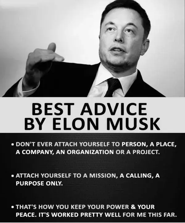 BEST ADVICE BY ELON MUSK