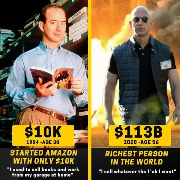 Success Story Of Jeff Bezos