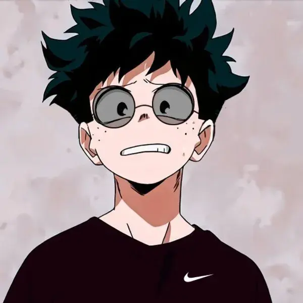 Deku cut hair