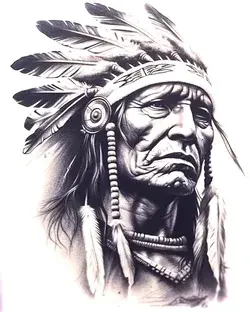 Native American Tattoo design