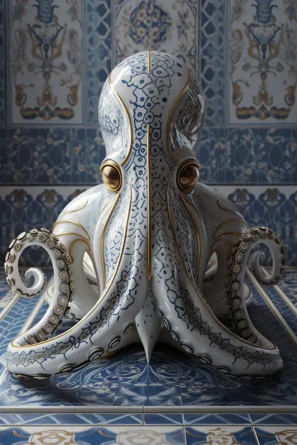 Octopus with azulejo’s