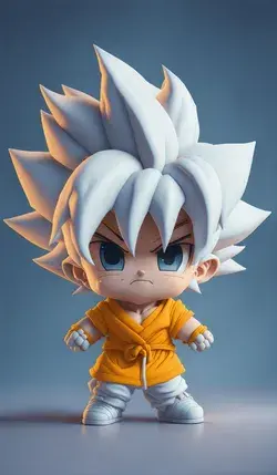Cute Tiny Anime Goku