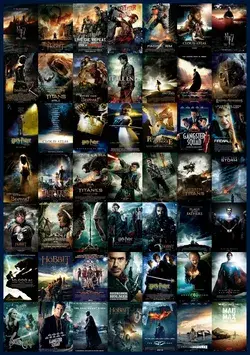 movie posters: male character