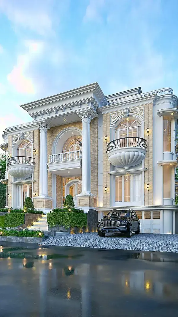 Mr. DN 1557 Classic House 3 Floors Design - Bogor