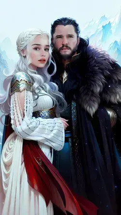 Daenerys Targaryen and Jon Snow