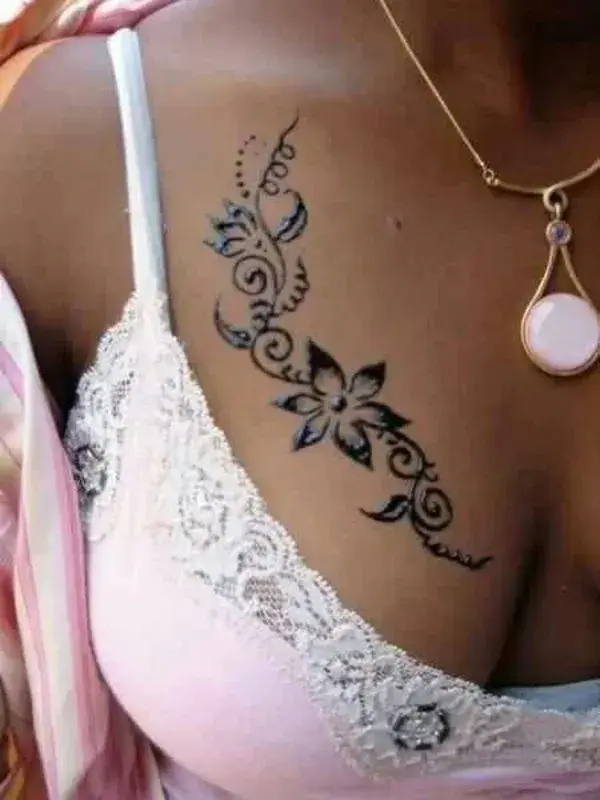 100 Best Women chest tattoos ideas | chest tattoo, tattoos, chest tattoos for women