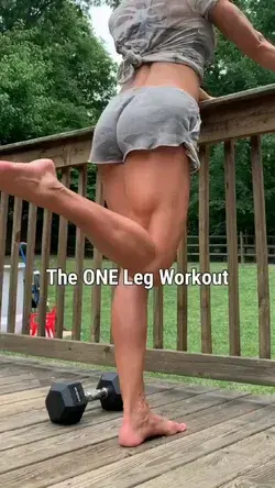 single leg workout for strength your leg