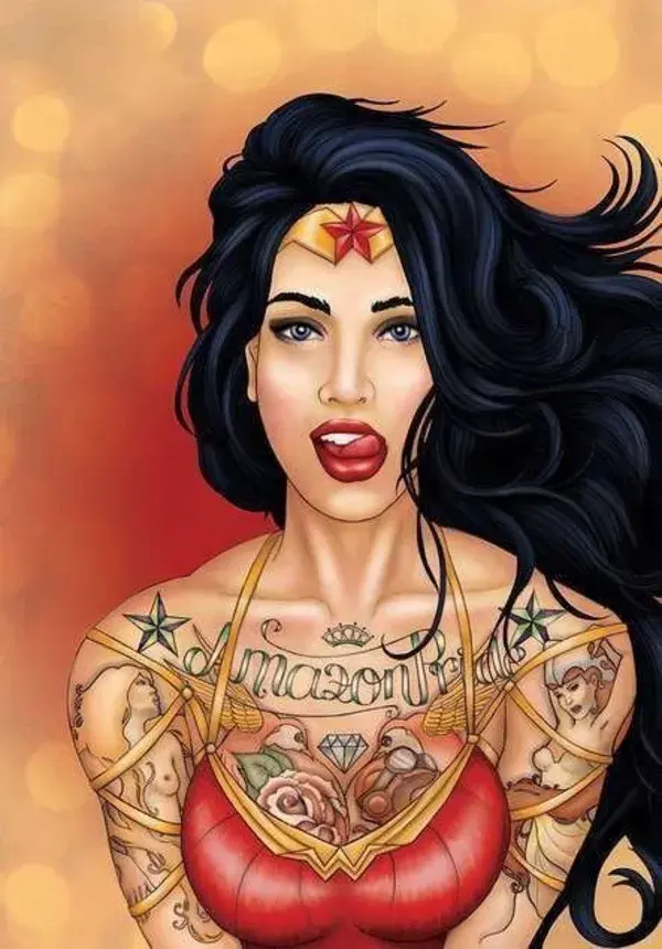 Tattoo Wonder Woman