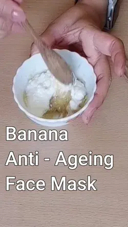 Anti Aging Banana Face Mask to Remove Wrinkles & Fine Lines | Anti - Aging Face Mask