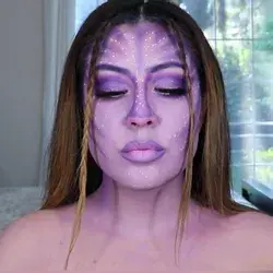 Avatar Inspired Makeup