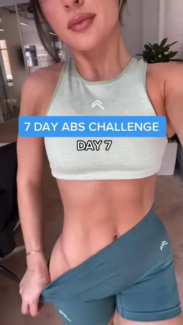 7 Days Abs Challenge - Day 7 🔥