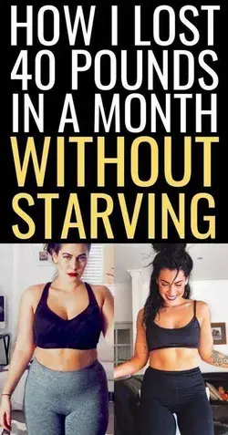 How I Lost 40 Pounds In a Month Without Starving