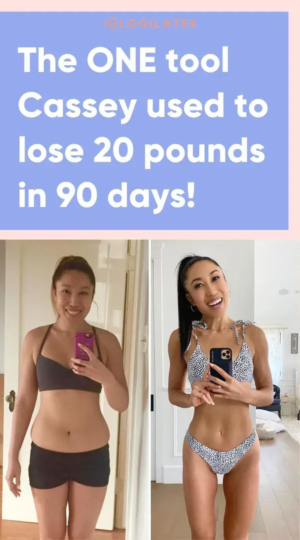 The ONE tool Cassey used to lose 20 lbs in 90 days during her health journey!