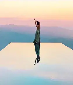 Amazing view_infinity pool