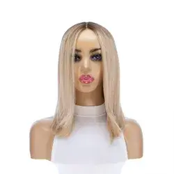 16" Divine Lace Part Wig Golden Blonde w/ Rooting