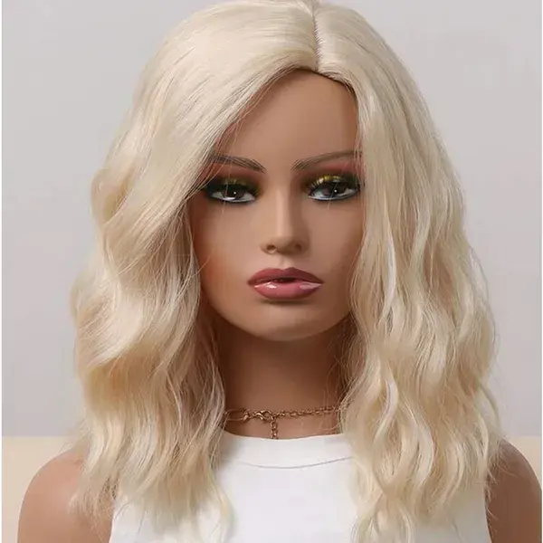 Blonde Wig Short For Sabrina’s Cosplay | Color: Yellow | Size: 16”