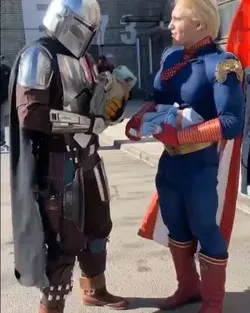 Homelander / Mandalorian Cosplay