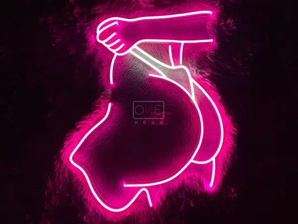 Sexy Neon Artwork Ideas - Graphic Design Elements - Photoshop Canvas Essentials & Parts - Pink Color