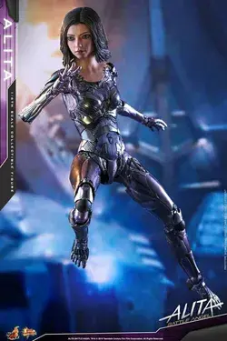 Alita hot toys collectible figurind 