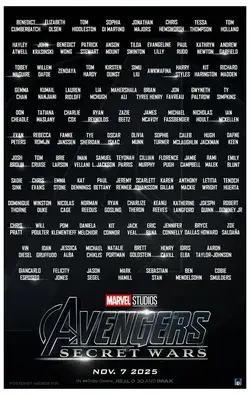 AVENGERS Secret Wars Cast