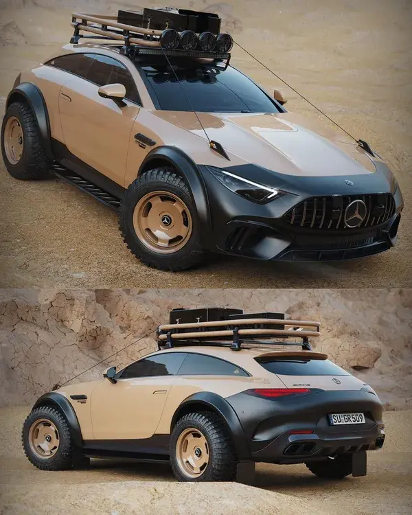 Render SL63 AMG OFF-ROAD Mode 🦈 Rate it 1-10!
