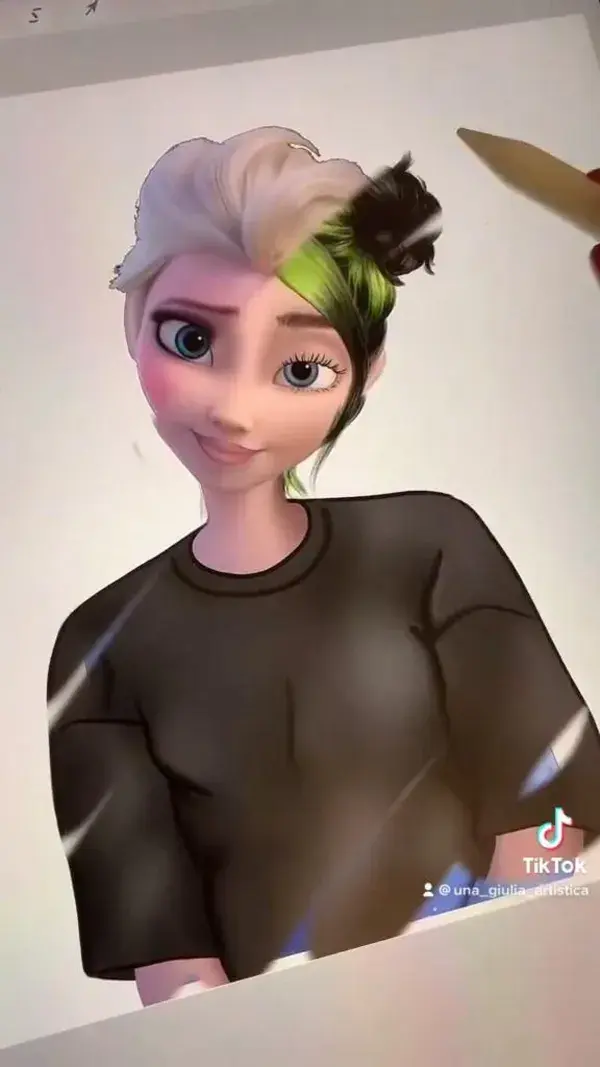 Elsa+Billie💚🖤