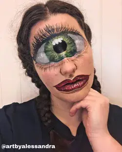 Cyclops makeup