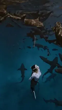 Have you ever dived with sharks?