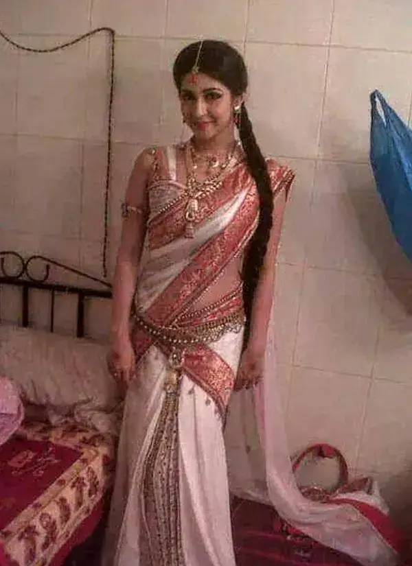 Sonarika Bhadoria behind the scenes