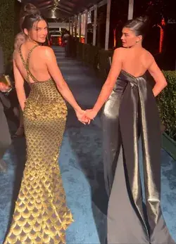 Kendall and Kylie Jenner Oscars 2023
