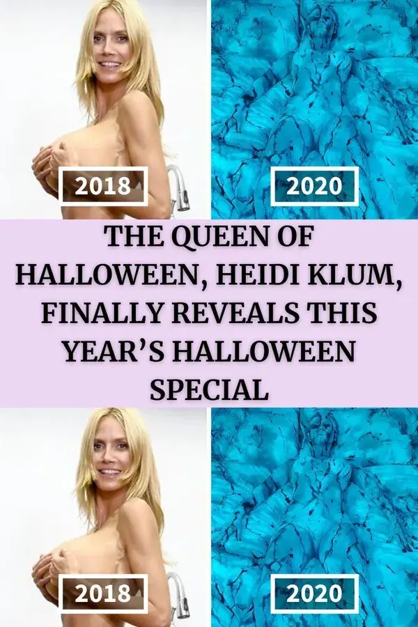 The Queen Of Halloween, Heidi Klum, Finally Reveals This Year’s Halloween Special