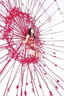 World first Japanese "shibari” NFT by Hajime Kinoko, 3D AR Shibari installation : r/CardanoNFTs