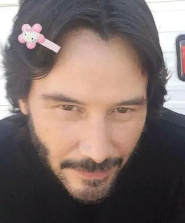 cutie patoetie Keanu Reeves