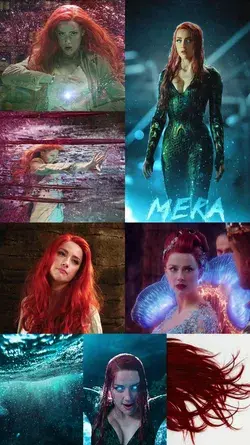 DC Mera from Aquaman aesthetic