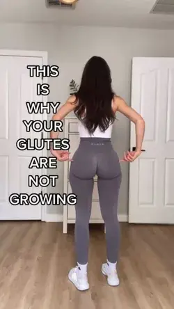 Why your glutes aren’t growing❗️🍑 Click link 🔗 in bio for more ✨🥰