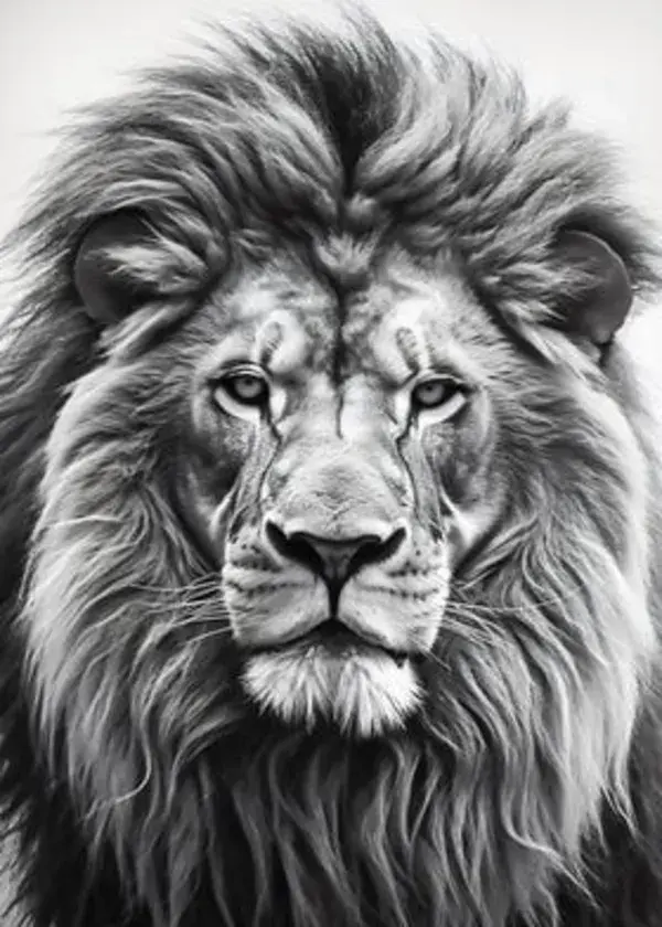 Lions Art Print Collection: A Gallery of Beautifully Captured Lion Artworks