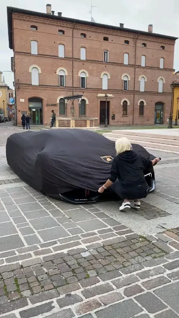 The Lamborghini from the future 🤩🔥 #lamborghini #terzo #terzomillennio #rare #supercar #carsoftikt