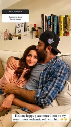 Alia Bhatt REVEALS the best thing about her ‘happy place’ Ranbir Kapoor, drops an unseen pic with...