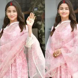 Alia Bhatt First look in Sindoor and Showing her Mangalsutra after Marriage with Ranbir Kapoor
