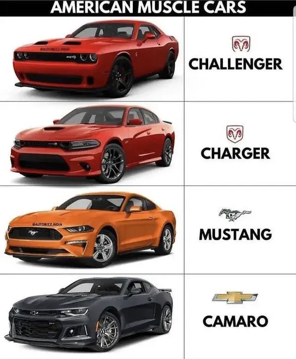 American muscle cars