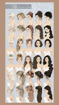 30 hairstyles for beauties 😍 which one do you like most ??