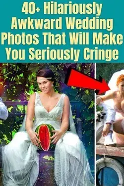 Hilariously Awkward Wedding Photos That Will Make Anyone Seriously Cringe