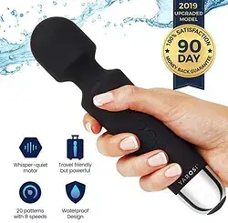 Personal Wand Massager by Yarosi - Strongest Cordless Handheld Vibrating Power - Best Rated f...