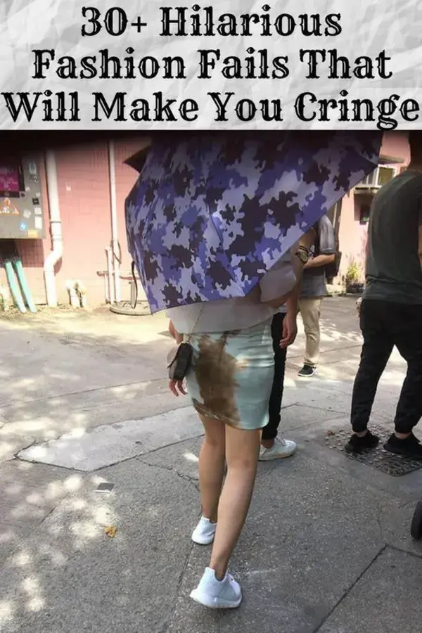 30+ Hilarious Fashion Fails That Will Make You Cringe